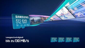 Samsung EVO Select microSD Speicherkarte 64GB bis 256GB, UHS-I U3, Full HD, max. 130MB/s – Bild 7